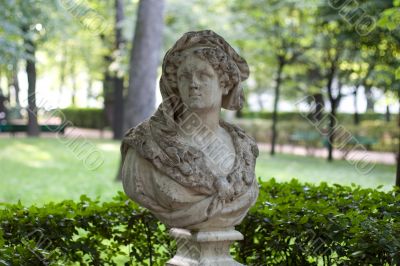 Statue in park Statue in park