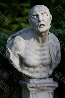 Statue in park Statue in park
