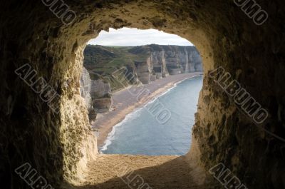 Cliffs at Etretat Cliffs at Etretat