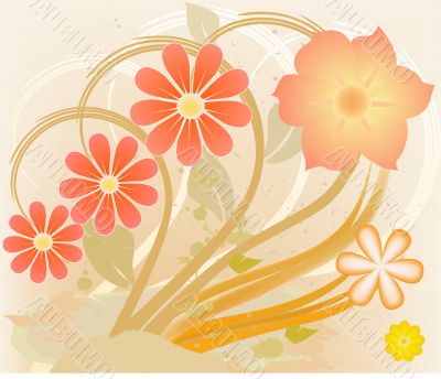 Abstract  design background vector illustration