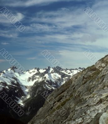 Mountain scenery from  Mt Formidable