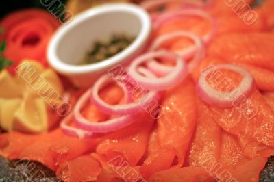 Smoked Salmon Tray