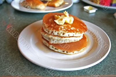 Stack of pancakes