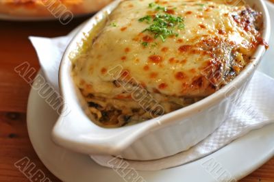 Baked lasagna