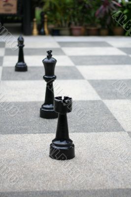 Giant chess set