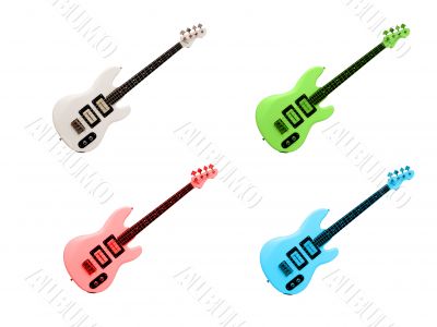Colored guitars