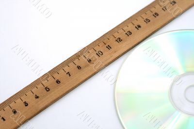 ruler and disc