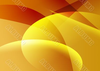 Trendy Red and Yellow Background