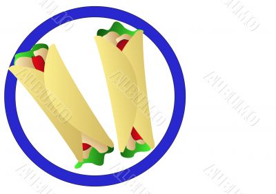 Sandwich wrap Sandwich wrap