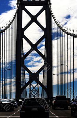 Cars on Bay Bridge