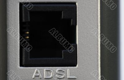 ADSL Router and Hub