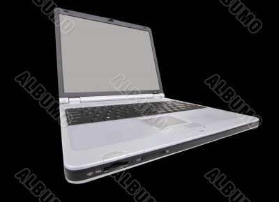 Modern, wide screen laptop