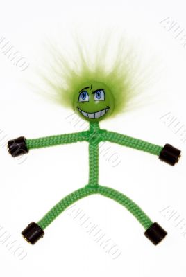 toy green figure