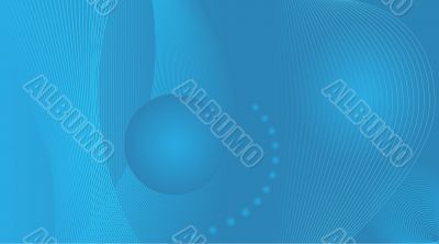 wide screen blue abstract background