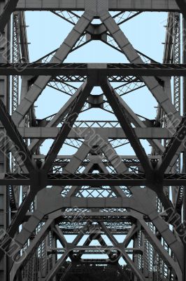 Bay Bridge abstract