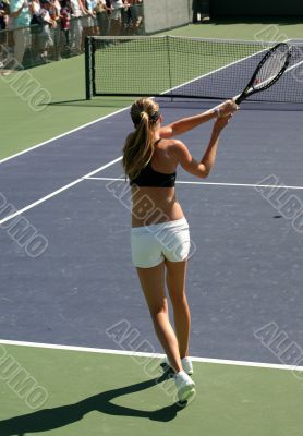 Woman tennis