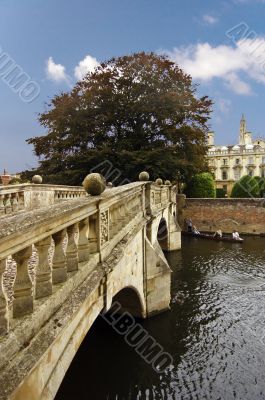 Clare Bridge, over the River Cam