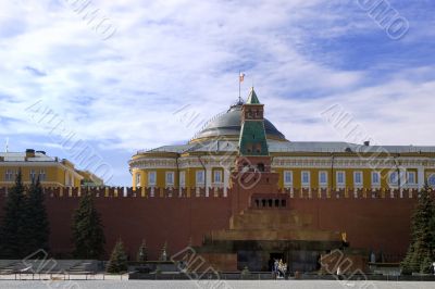 Lenin mausoleum,on Red Square