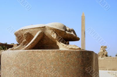 Scarab of Karnak temple