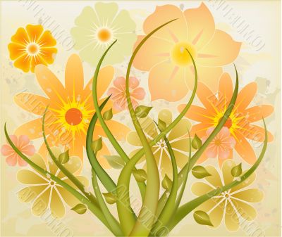 Abstract  art background  vector illustration