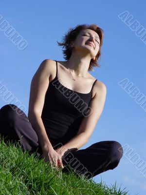 Enjoying life outdoor