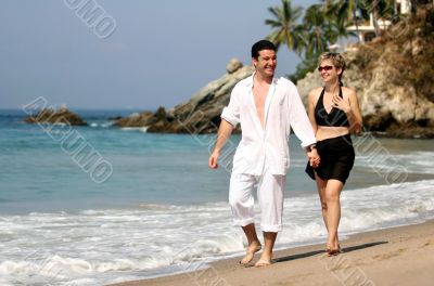 Couple on the beach