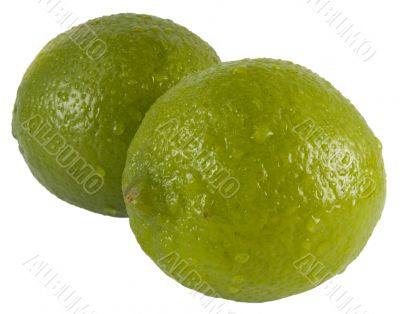Two fresh limes
