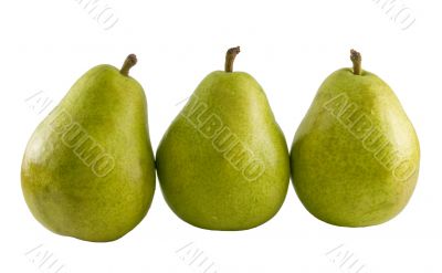fresh pear trio