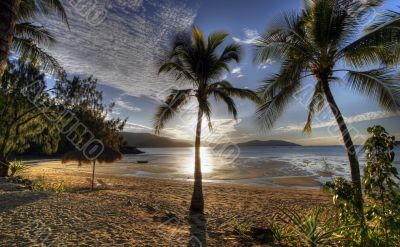 tropical sunset tropical sunset
