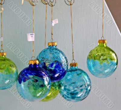 Custom Glass Christmas Ornaments