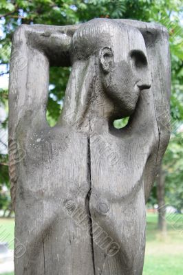 Figures of people, the abstraction 6