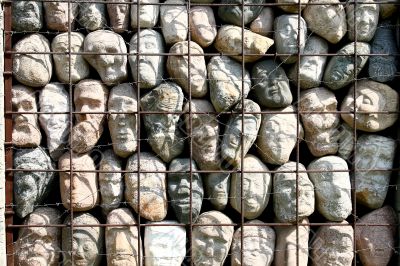 Wall of the memory of victims, the abstraction 3