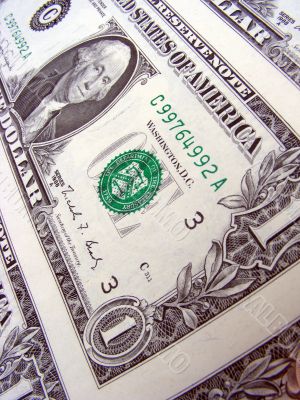 U.S.A. One Dollar Bill