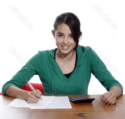 young woman holding a pen young woman holding a pen