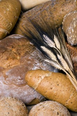 Assorted Bread with Wheat Assorted Bread with Wheat