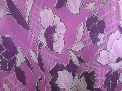 violet shiffon cloth