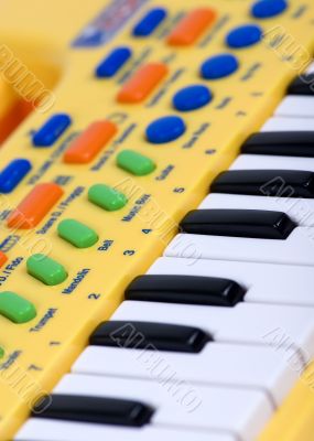 Child`s electric piano