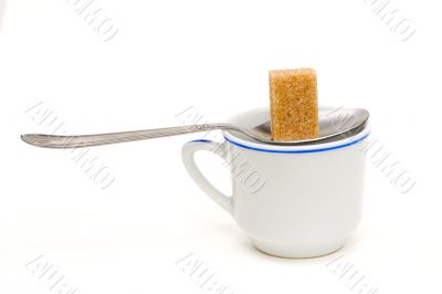 brown sugar spoon and cup brown sugar spoon and cup