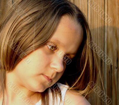 portrait of the girl