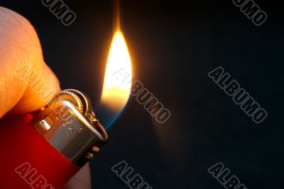 red lighter