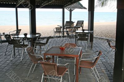 Beachside cafe