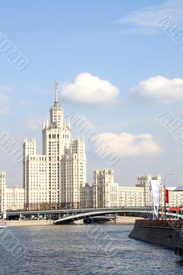 High-rise on the embankment