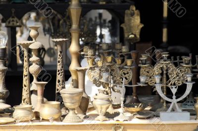 Antiques in jerusalem east market