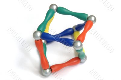 Color pyramid balls Color pyramid balls