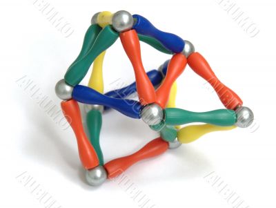 Color pyramid balls Color pyramid balls