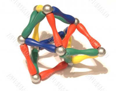 Color pyramid balls Color pyramid balls