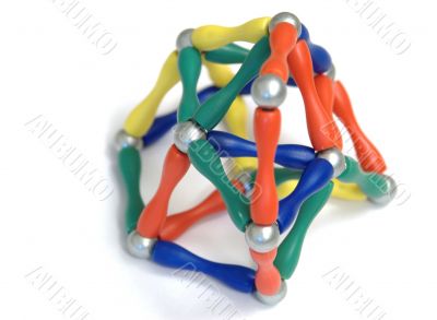 Color pyramid balls Color pyramid balls