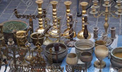 Antiques in jerusalem east market