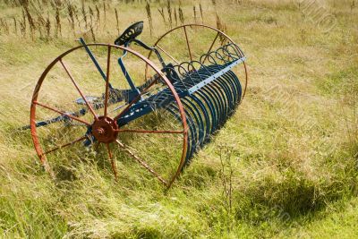 One Horse Dump Rake