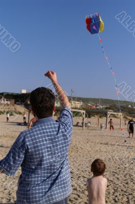 kite flying